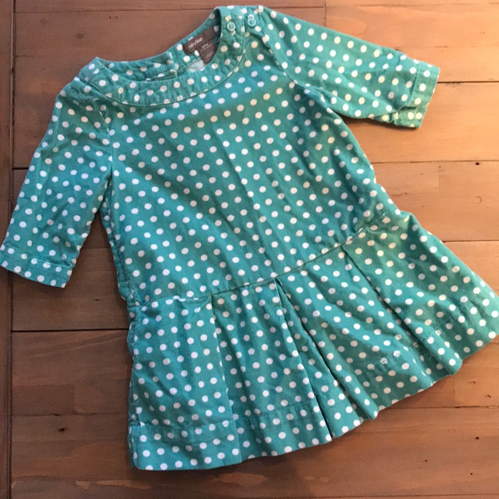 Baby Gap Pleated corduroy dress